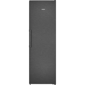 SIEMENS iQ300, Congelador de libre instalación, 186.2 x 59.5 cm, Acero negro antihuellas