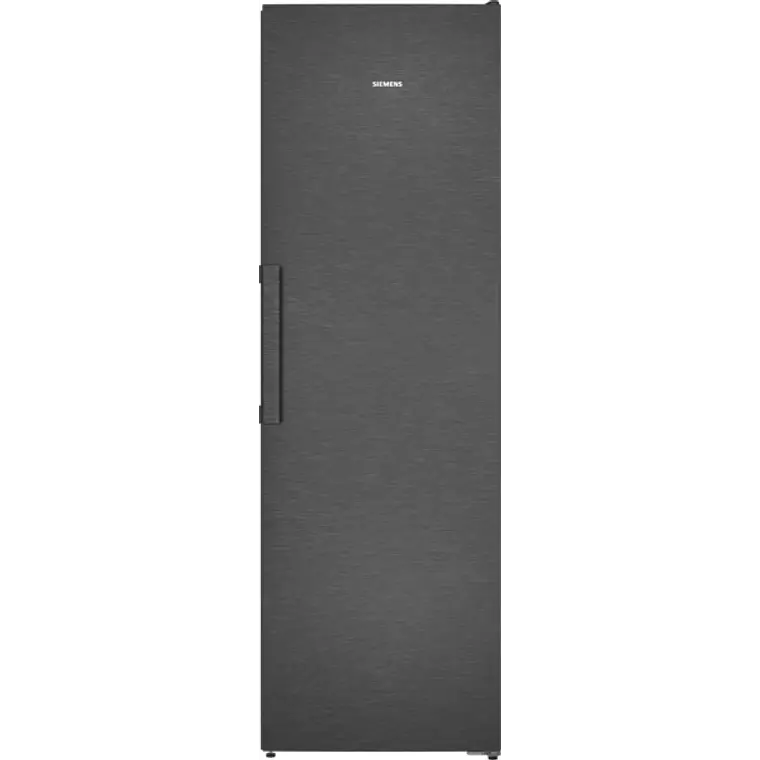 SIEMENS iQ300, Congelador de libre instalación, 186.2 x 59.5 cm, Acero negro antihuellas 1