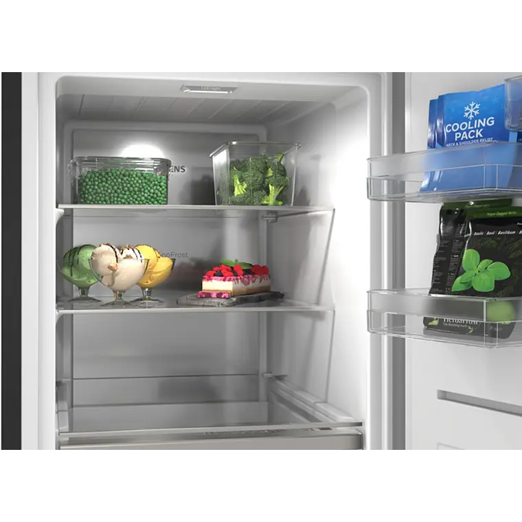 SIEMENS iQ300, Congelador de libre instalación, 186.2 x 59.5 cm, Acero negro antihuellas 7