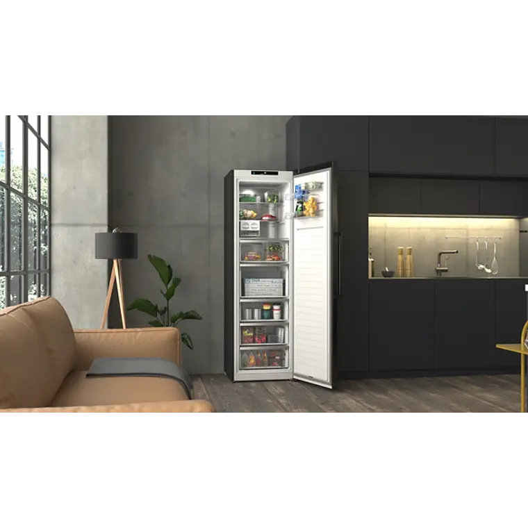 SIEMENS iQ500, Congelador de libre instalación, 186.2 x 59.5 cm, Acero negro antihuellas 5