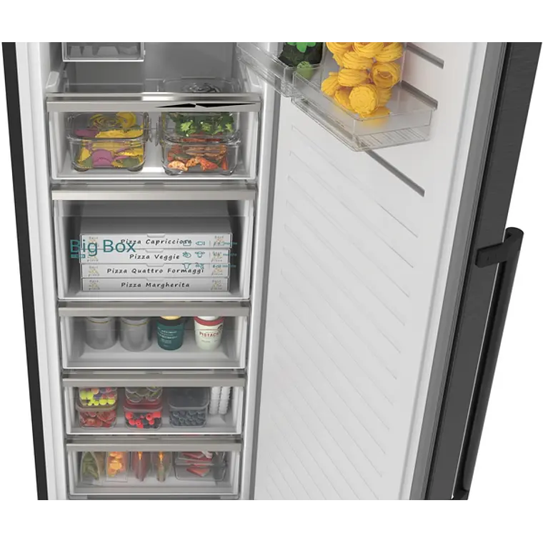 SIEMENS iQ500, Congelador de libre instalación, 186.2 x 59.5 cm, Acero negro antihuellas 7