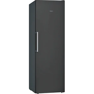 SIEMENS iQ300, Congelador de libre instalación, 186 x 60 cm, Acero negro antihuellas