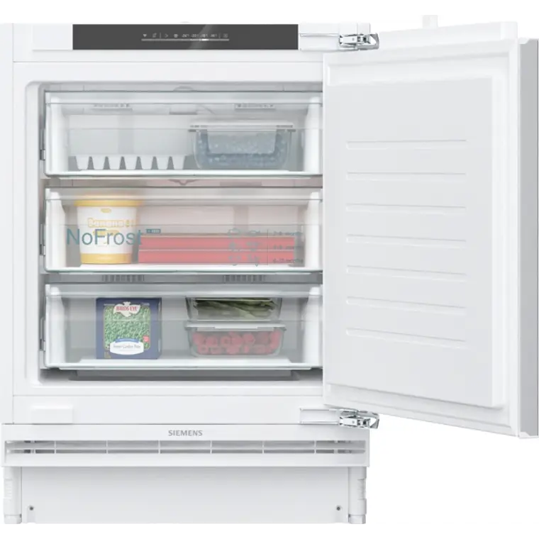 SIEMENS iQ500, Congelador integrable bajo encimera, 82 x 59.8 cm, Cierre SoftClose con puerta fija 1