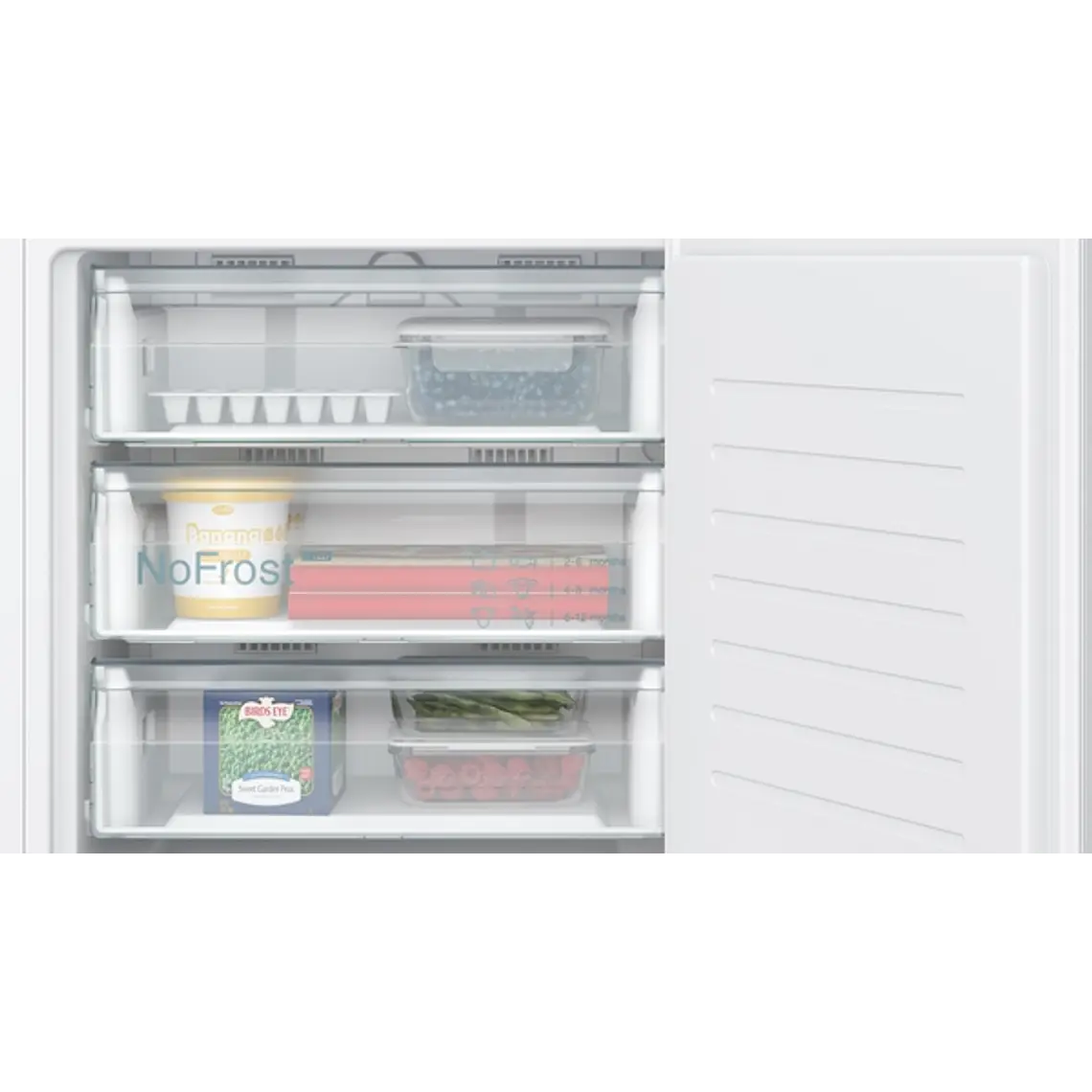 SIEMENS iQ500, Congelador integrable bajo encimera, 82 x 59.8 cm, Cierre SoftClose con puerta fija 4