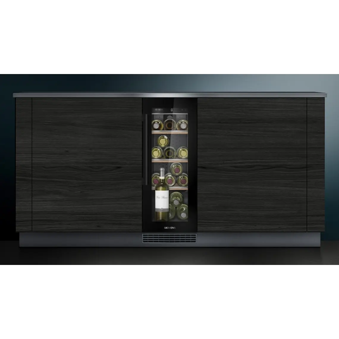 SIEMENS iQ500, Cava con puerta de cristal, 82 x 30 cm 5