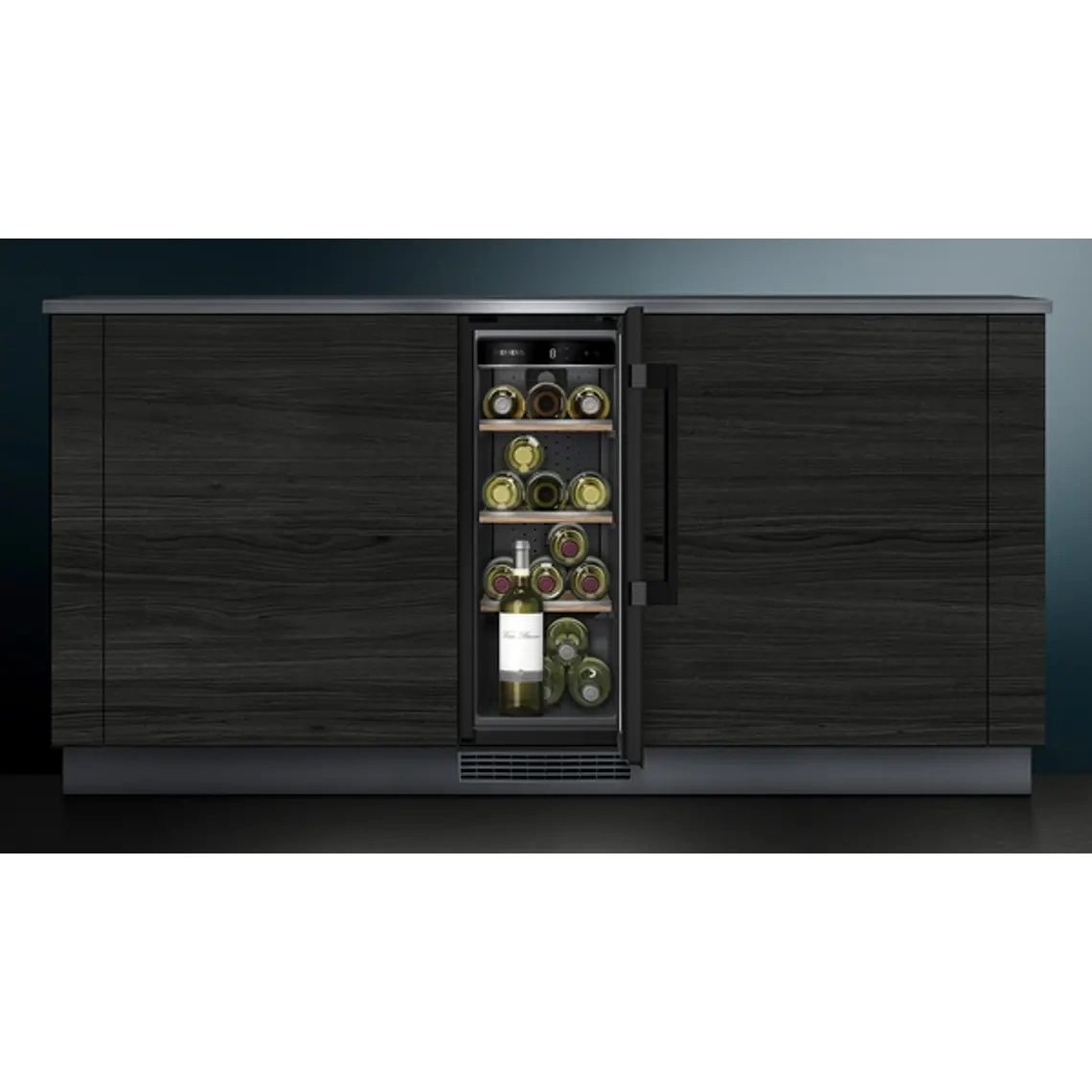 SIEMENS iQ500, Cava con puerta de cristal, 82 x 30 cm 2