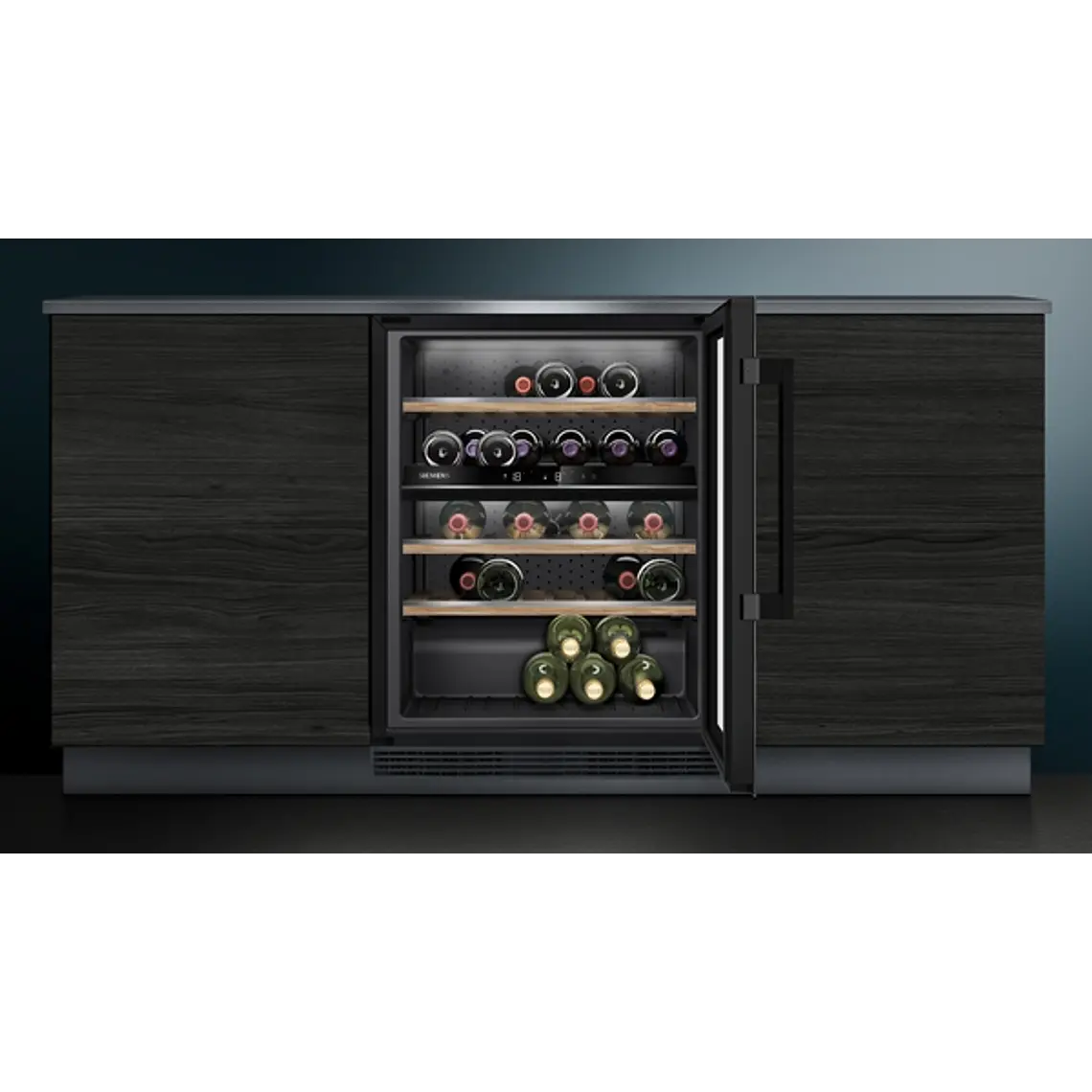 SIEMENS iQ500, Cava con puerta de cristal, 82 x 60 cm 4