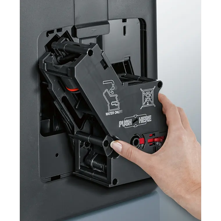 SIEMENS Cafetera superautomática, EQ6 plus s500, Negro y gris 9