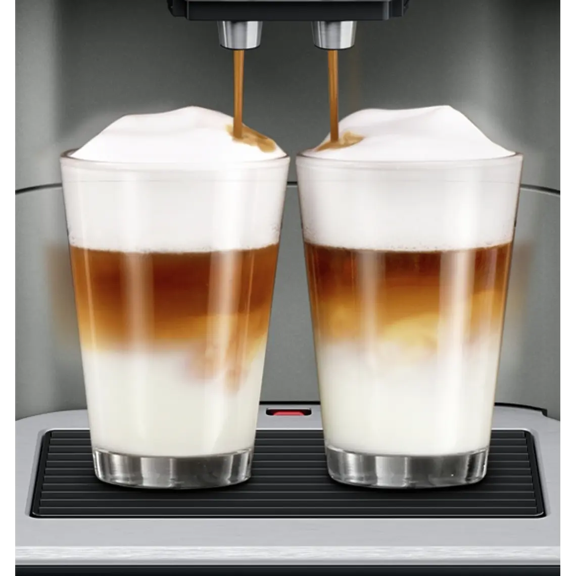 SIEMENS Cafetera superautomática, EQ6 plus s500, Negro y gris 3