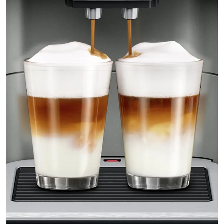 SIEMENS Cafetera superautomática, EQ6 plus s500, Negro y gris 3