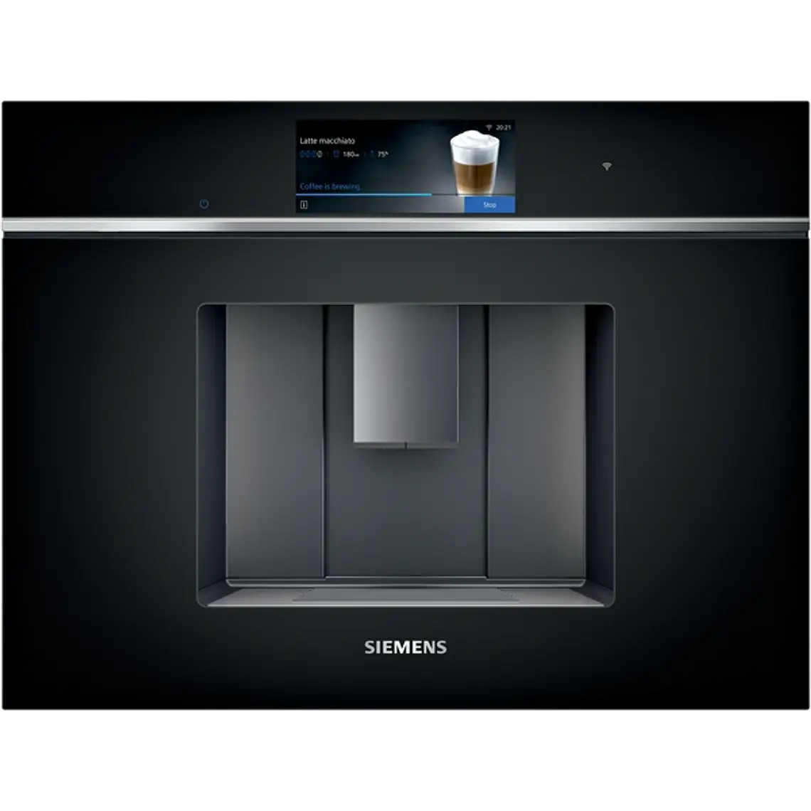 iQ700, Cafetera totalmente integrable, Negro 1