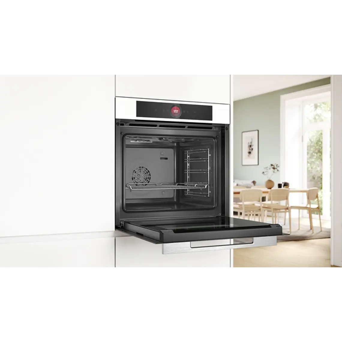 Horno Empotrable BOSCH Serie 8 Blanco 60 cm · HBG7341W1 4
