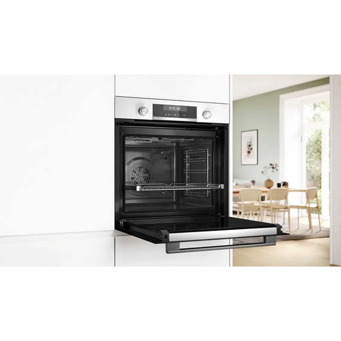 Horno Empotrable BOSCH Serie 6 Blanco 60 cm · HBG578EW7 5