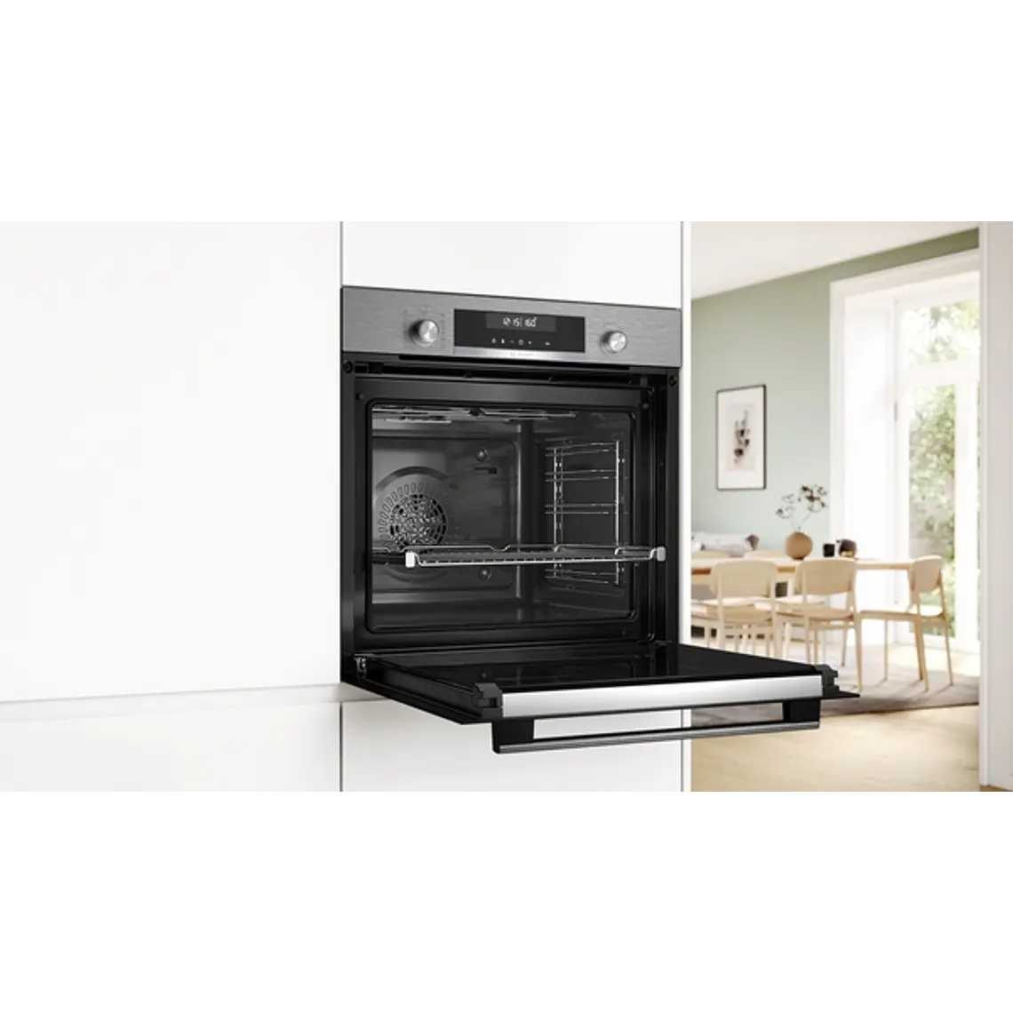Horno Empotrable BOSCH Serie 6 Inox 60 cm · HBG578ES7 4