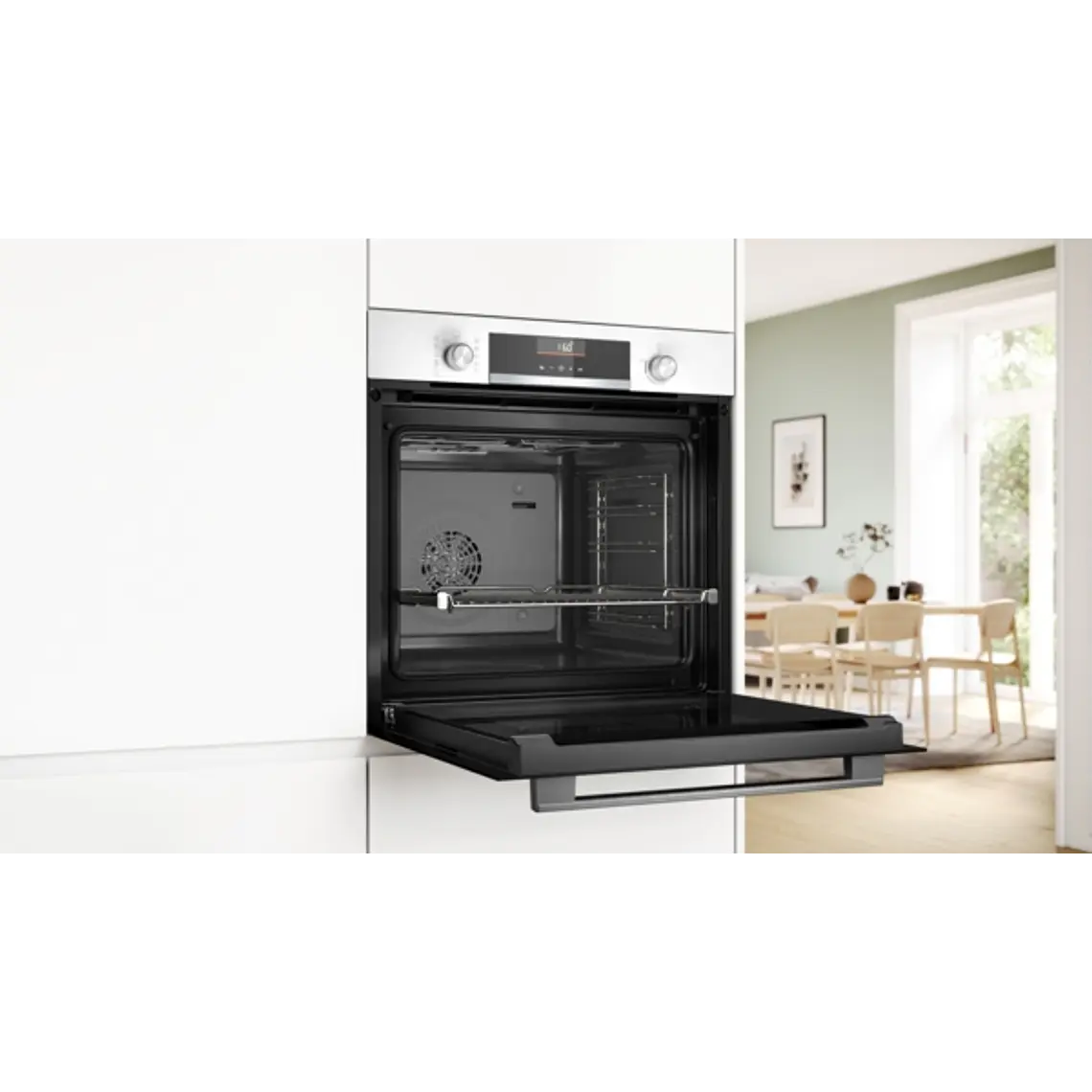 Horno Empotrable BOSCH Serie 6 Blanco 60 cm · HBG536EW4 4