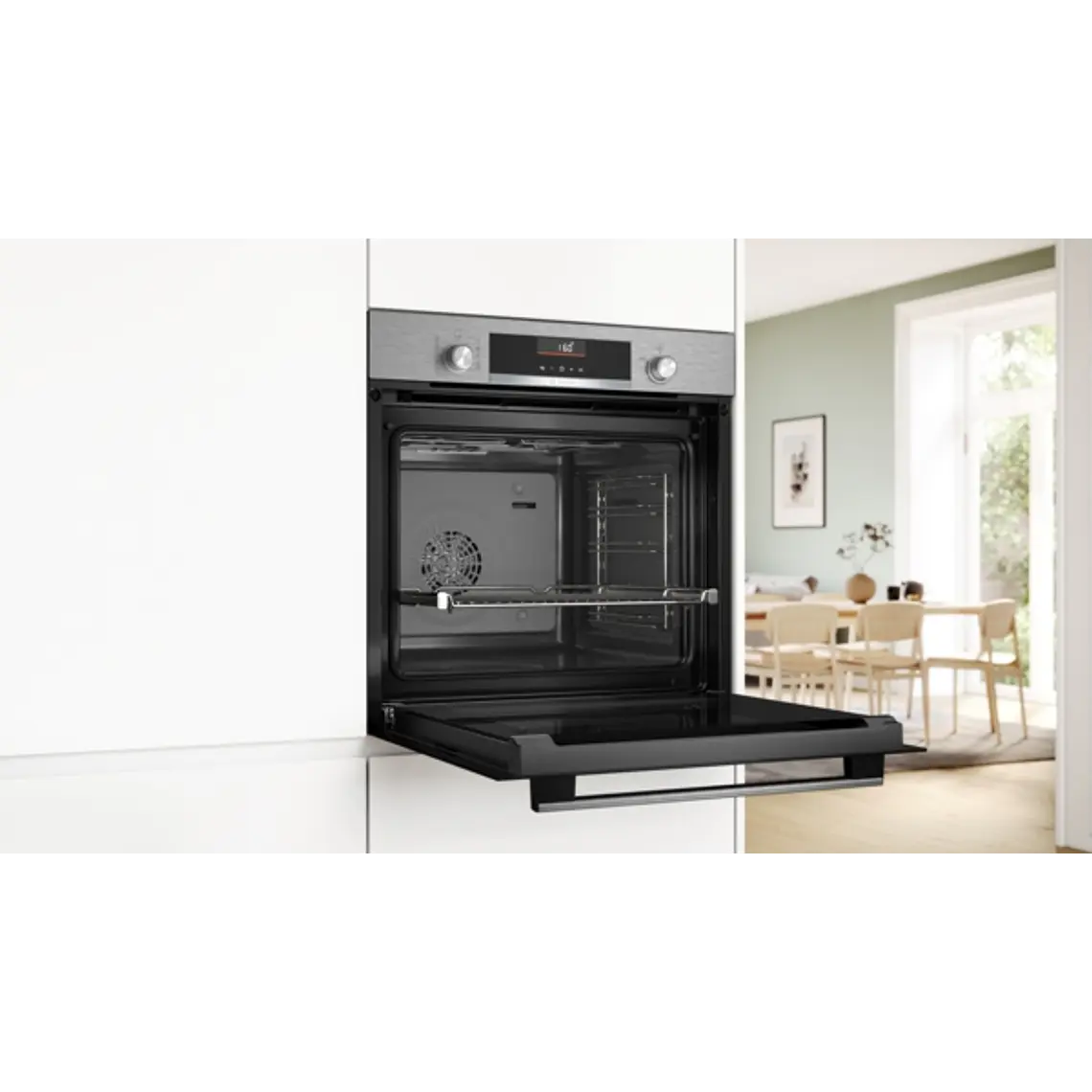 Horno Empotrable BOSCH Serie 6 Inox 60 cm · HBG536ES4 4