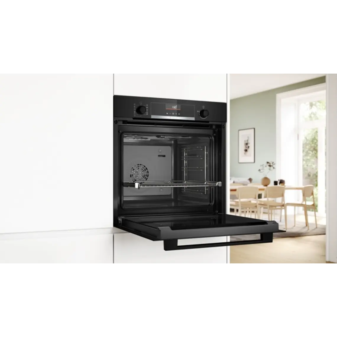 Horno Empotrable BOSCH Serie 6 Negro 60 cm · HBG536EB4 4