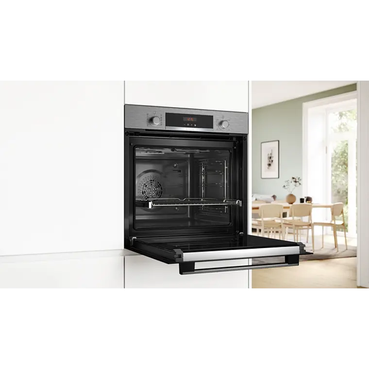 Horno Empotrable BOSCH Serie 4 Inox 60 cm · HBA574ES3 4