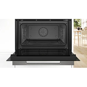 Horno Compacto BOSCH Serie 8 Negro 45 cm · CBG7341B1