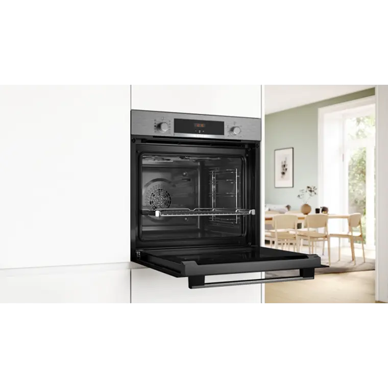 Horno a Vapor BOSCH Serie 4 Inox 60 cm · HQA514ES3 4