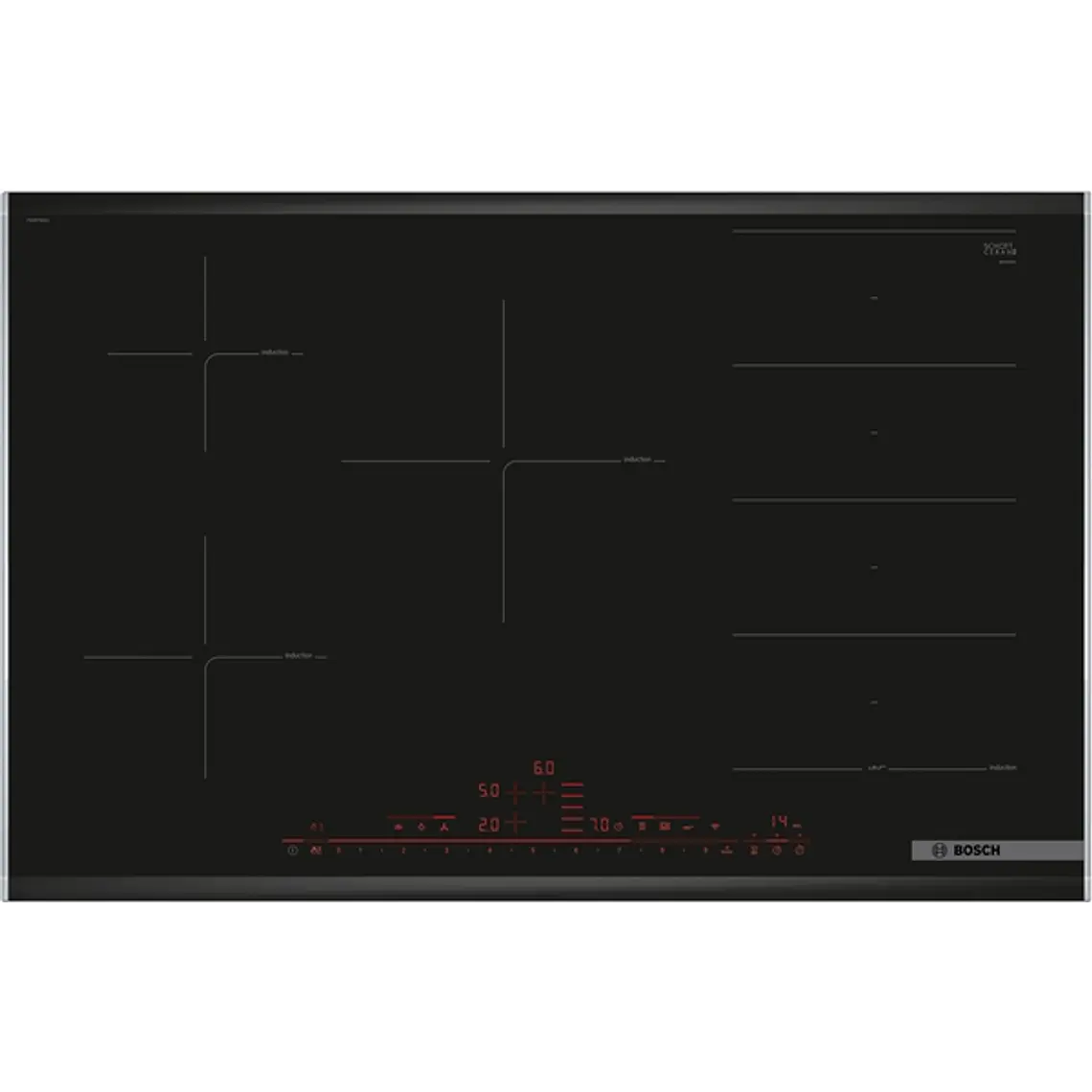 Encimera BOSCH Serie 8 Inducción negro con perfiles · PXV875DV1E 1