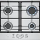 Encimera BOSCH Serie 6 Gas acero 60 cm · PCP6A5I90 - Miniatura 1