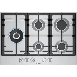 Encimera BOSCH Serie 6 Gas acero 75 cm · PCS7A5I90