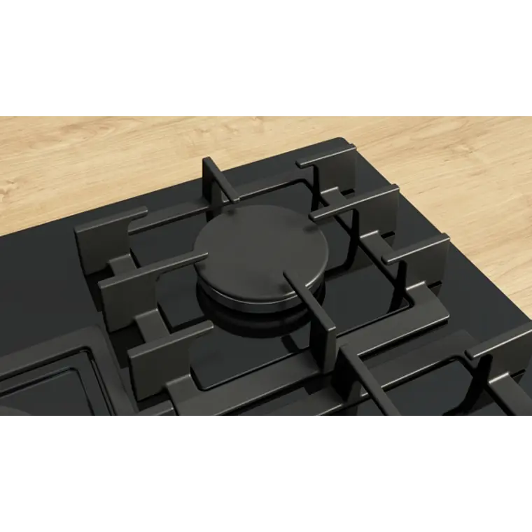 Encimera BOSCH Serie 6 Gas vidrio negro 75 cm · PPQ7A6I40 4