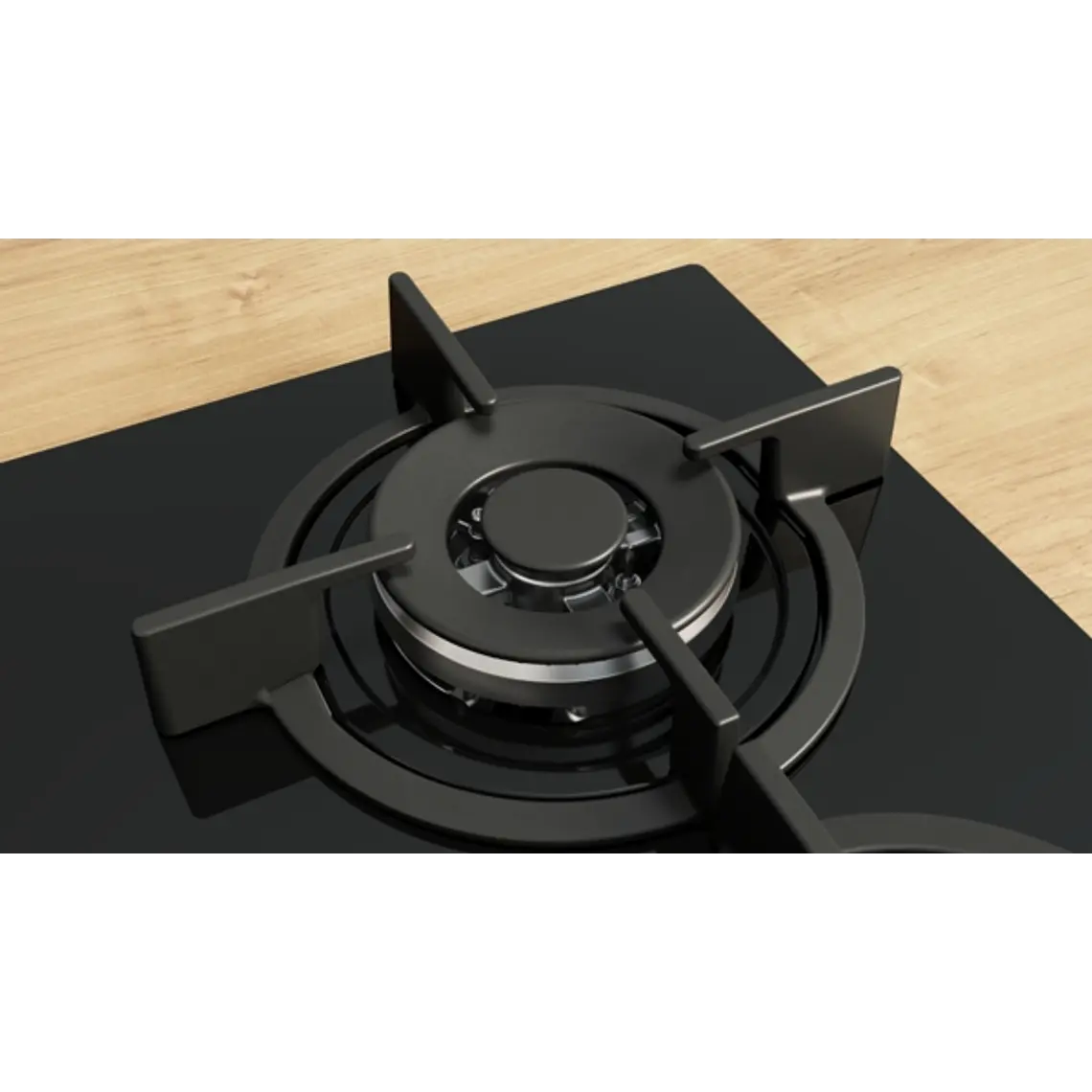 Encimera BOSCH Serie 6 Gas vidrio negro 60 cm · PPH6A6I10 4