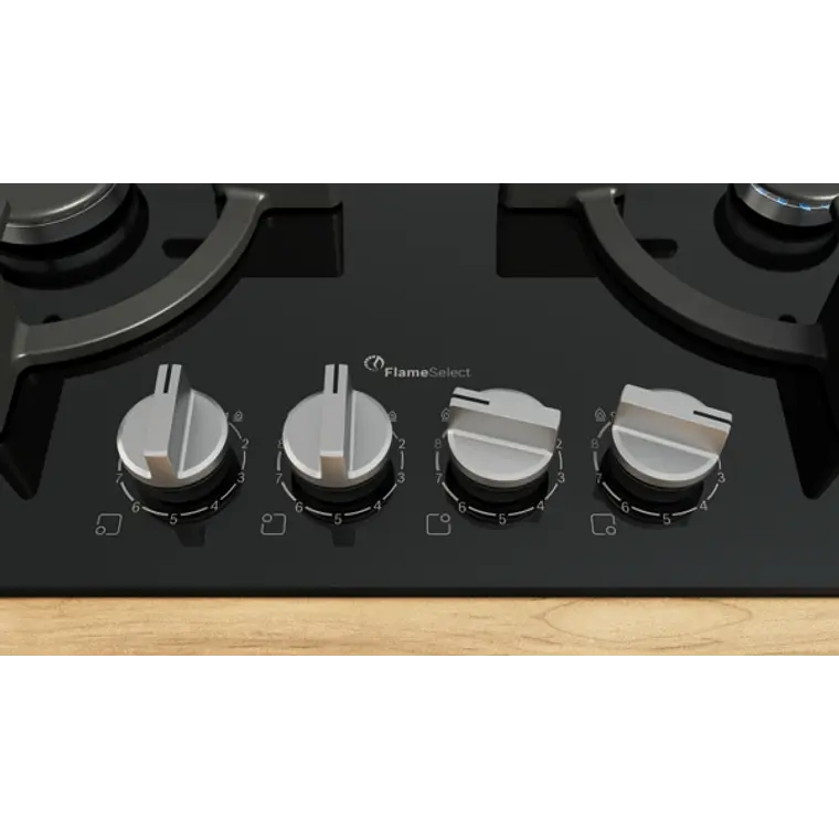 Encimera BOSCH Serie 6 Gas vidrio negro 60 cm · PPH6A6I10 3