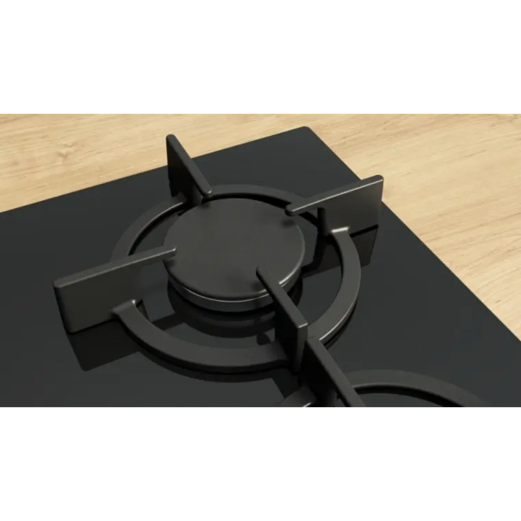 Encimera BOSCH Serie 6 Gas vidrio negro 60 cm · PPC6A6I10 4