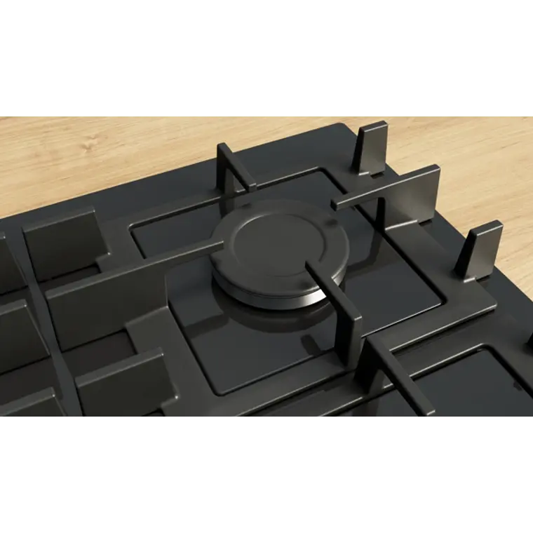 Encimera BOSCH Serie 4 Gas vidrio negro 60 cm · PNP6B6K40 4