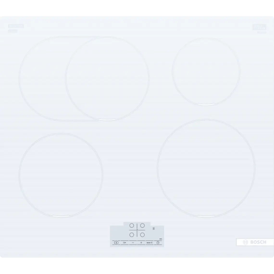 Encimera BOSCH Serie 4 Inducción 60 cm sin perfiles · PIF612BB1E 1