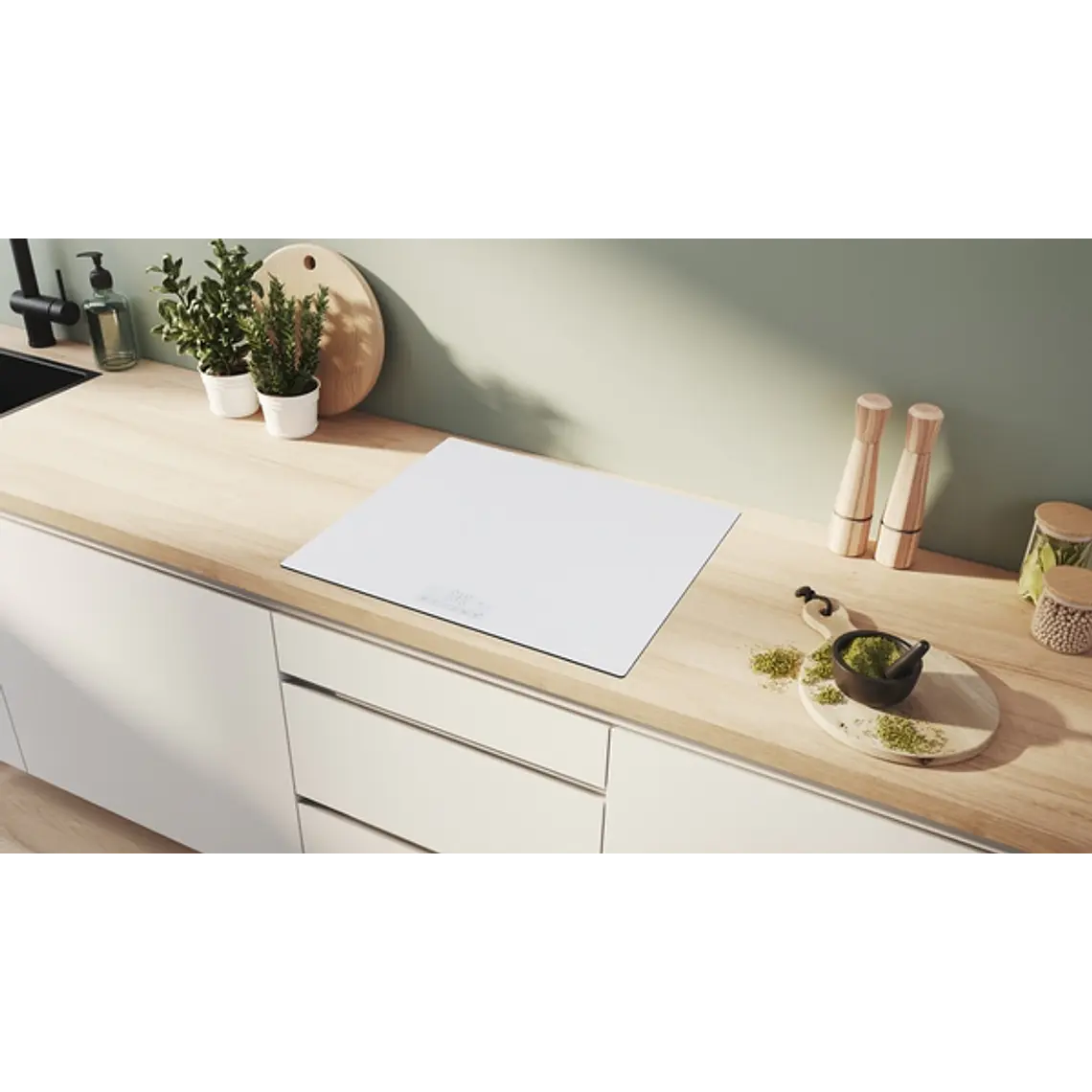 Encimera BOSCH Serie 4 Inducción 60 cm sin perfiles · PIF612BB1E 2