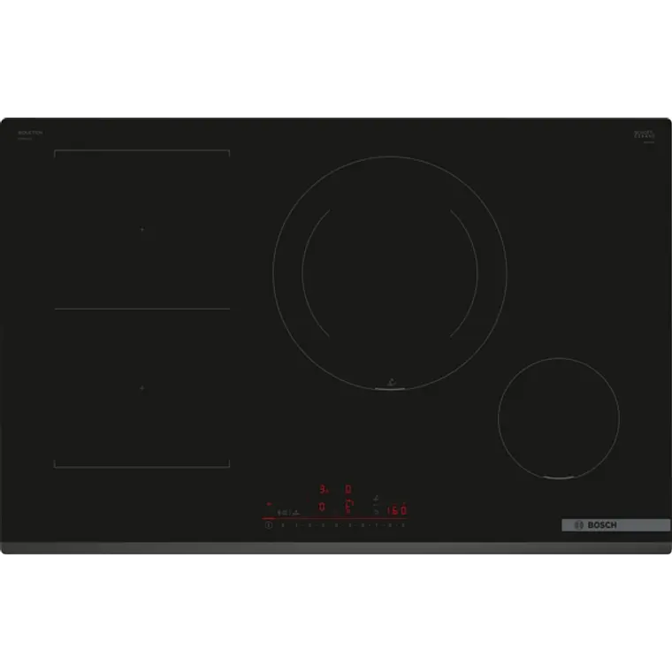 Encimera BOSCH Serie 6 Inducción negro 80 cm sin perfiles · PVS831HC1E 1
