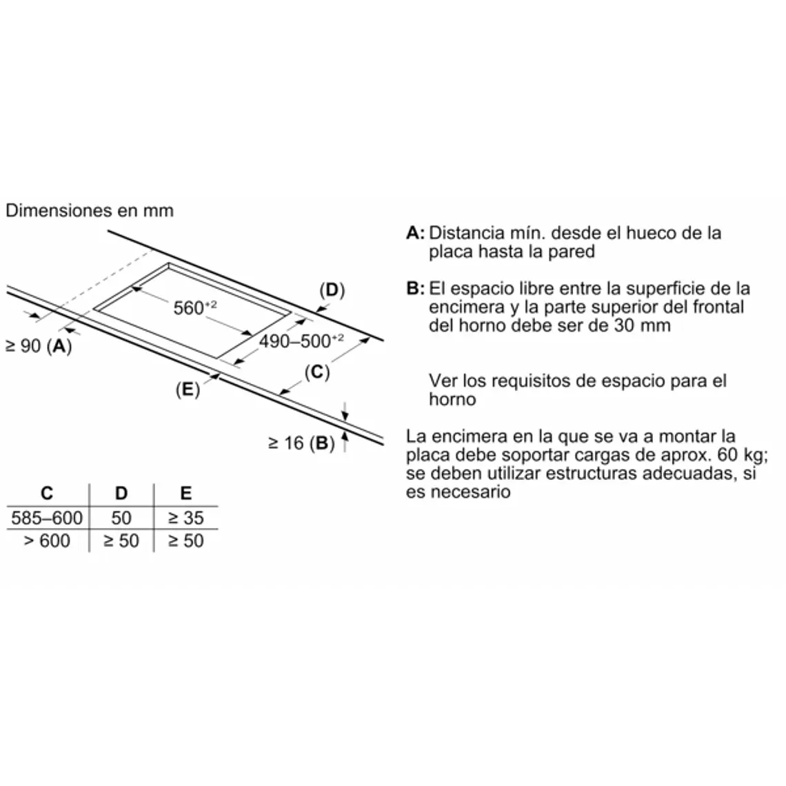 Encimera BOSCH Serie 6 Inducción negro 70 cm sin perfiles · PVS731HC1E 14