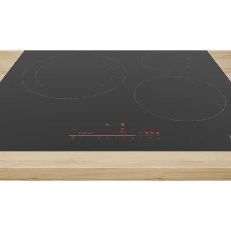 Encimera BOSCH Serie 6 Inducción negro 60 cm sin perfiles · PIJ61RHB1E 2