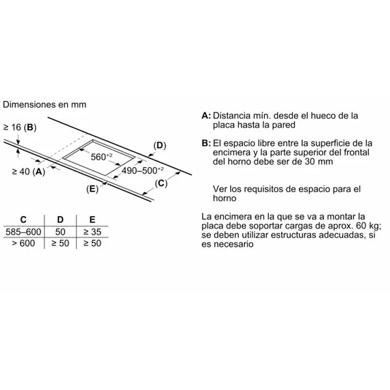 Encimera BOSCH Serie 6 Inducción negro 60 cm sin perfiles · PIJ61RHB1E 11