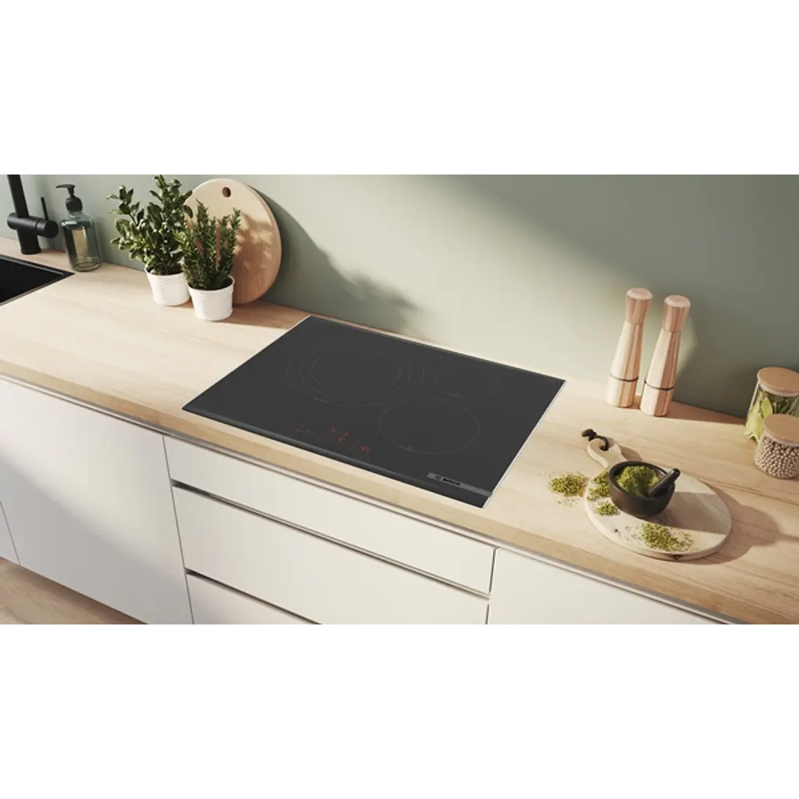 Encimera BOSCH Serie 6 Inducción negro 70 cm con perfiles · PID775HC1E 5