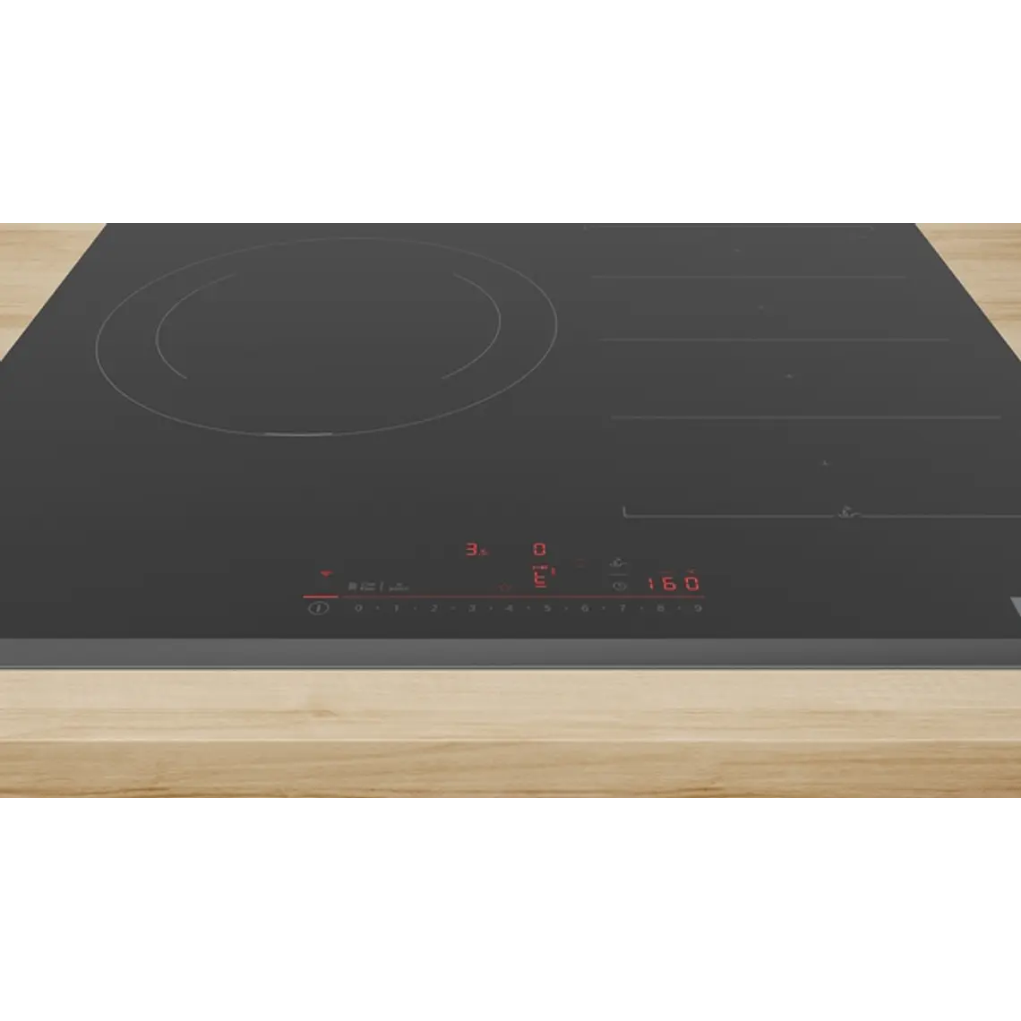 Encimera BOSCH Serie 6 Inducción negro 60 cm sin perfiles · PXJ631HC2E 2