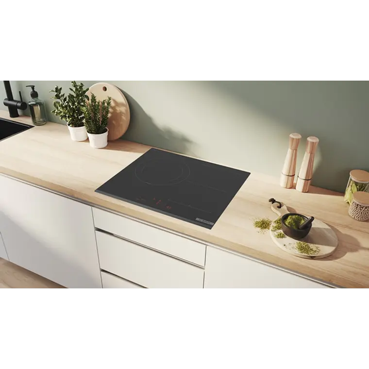 Encimera BOSCH Serie 6 Inducción negro 60 cm sin perfiles · PVJ631HC1E 5
