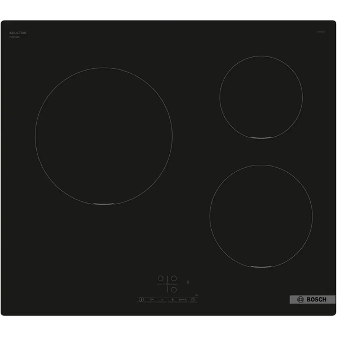 Encimera BOSCH Serie 4 Inducción negro 60 cm sin perfiles · PUC611BB5E 1