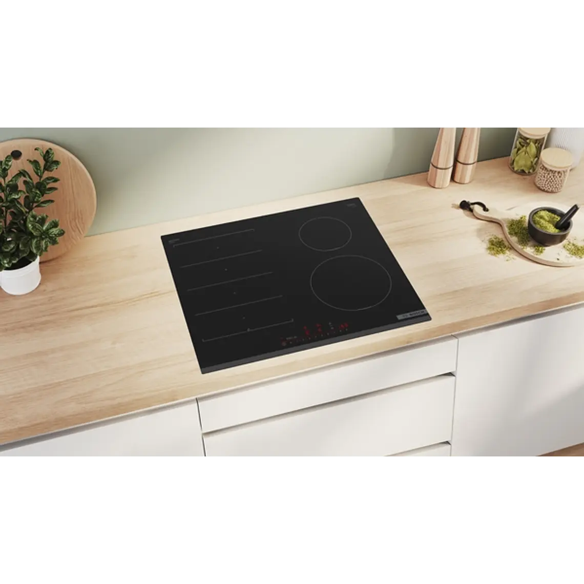 Encimera BOSCH Serie 6 Inducción negro 60 cm sin perfiles · PIX631HC1E 4