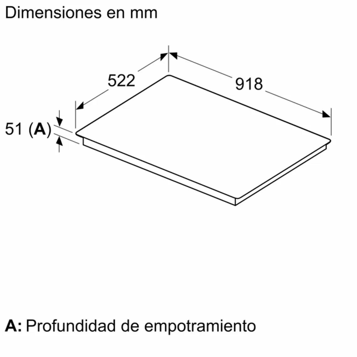 Encimera BOSCH Serie 6 Inducción negro 90 cm sin perfiles · PIV931HC1E 10