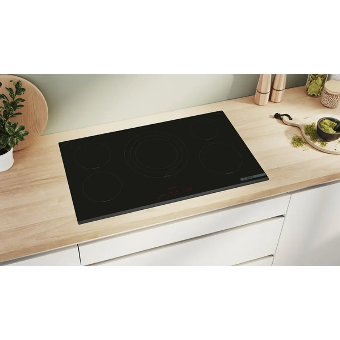 Encimera BOSCH Serie 6 Inducción negro 90 cm sin perfiles · PIV931HC1E 4