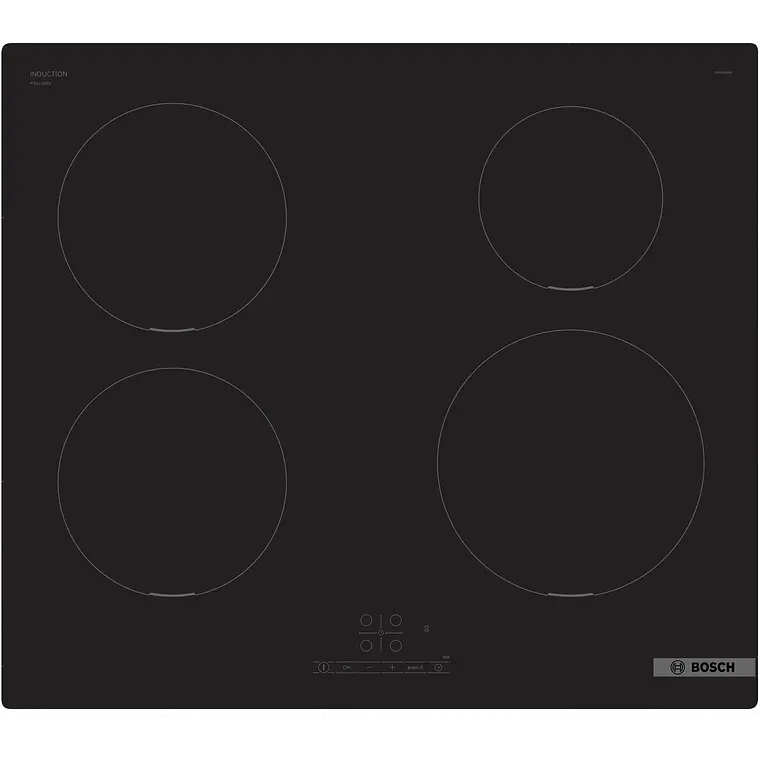 Encimera BOSCH Serie 4 Inducción negro 60 cm sin perfiles · PIE611BB5E 1
