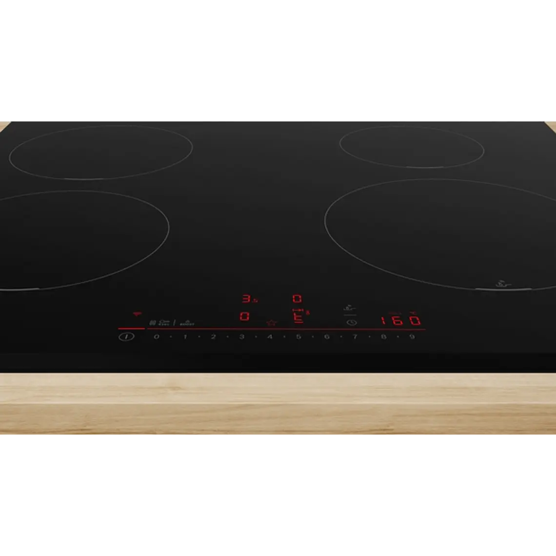 Encimera BOSCH Serie 6 Inducción negro 60 cm sin perfiles · PIE631HC1E 2