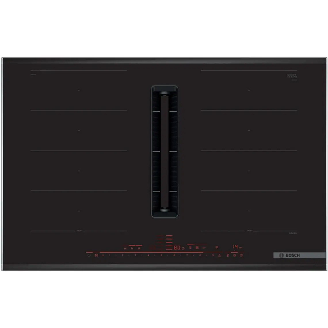 Encimera BOSCH Serie 8 Inducción con extractor Negro 80 cm con perfiles · PXX875D67E 1