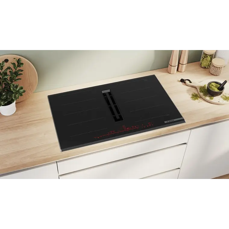 Encimera BOSCH Serie 8 Inducción con extractor Negro 80 cm con perfiles · PXX875D67E 4