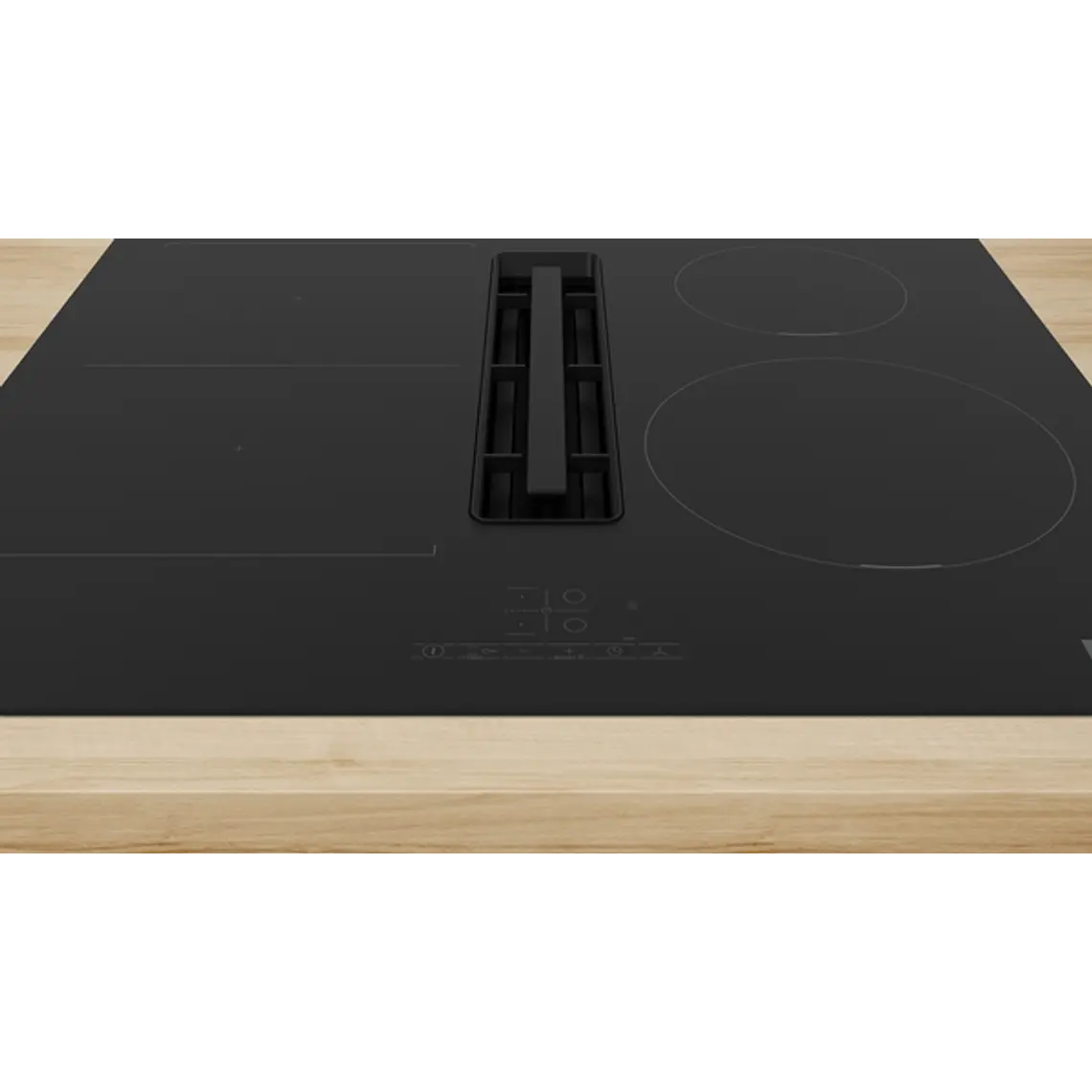 Encimera BOSCH Serie 4 Inducción con extractor Negro 60 cm sin perfiles · PVS611B16E 2